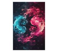Puzzles 75x50cm/1000pcs Balance of Yin and Yang Casse-tête pour Adultes, Jeu De Réflexion, pour S'amuser en Famille, Cadeaux d'anniversaire Et De Noël Uniques 75x50cm/1000pcs