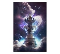 Puzzles 75x50cm/1000pcs Chess Tower of Universe Casse-tête pour Adultes, Jeu De Réflexion, pour S'amuser en Famille, Cadeaux d'anniversaire Et De Noël Uniques 75x50cm/1000pcs