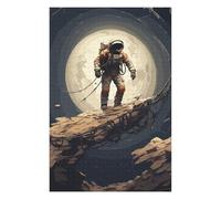 Puzzles 75x50cm/1000pcs pour Adolescents Astronaut Journey Puzzles À Monter Soi-même, Jouets De Course À La Main, Une Offre Idéale comme Cadeau pour Toute La Famille 75x50cm/1000pcs