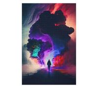 Puzzles 75x50cm/1000pcs pour Adolescents Colorful Clouds A Journey Through Dreams Puzzle Jeux De Famille Décoration Intérieure Cadeaux Anti-Stress 75x50cm/1000pcs