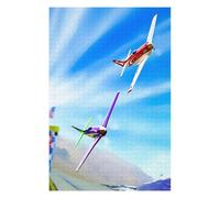 Puzzles 75x50cm/1000pcs pour Adolescents Crossing The Finish Line Puzzle pour Adultes, Jouet, Décoration Murale, pour S'amuser en Famille, Défi À Relever 75x50cm/1000pcs