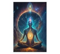 Puzzles 75x50cm/1000pcs pour Adolescents Esoteric Zen Universe V6 Puzzles pour Adolescents - Jeu Manuel - Décoration Murale - Cadeaux Anti-Stress 75x50cm/1000pcs