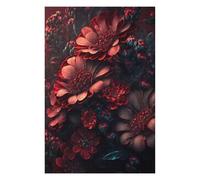 Puzzles 75x50cm/1000pcs pour Adolescents Flower 5 Jeu De Puzzle Familial pour Adultes, Amusant Et Humoristique, pour Stimuler Le Cerveau 75x50cm/1000pcs