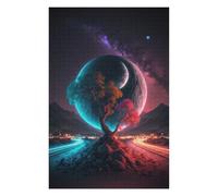 Puzzles 75x50cm/1000pcs pour Adolescents Galactic Tree of Dreams -2 Puzzle pour Adultes, Jouet, Décoration Murale, pour S'amuser en Famille, Défi À Relever 75x50cm/1000pcs