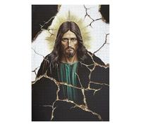 Puzzles 75x50cm/1000pcs pour Adolescents Jesus Christ Painting Puzzles pour Adolescents - Jeu Manuel - Décoration Murale - Cadeaux Anti-Stress 75x50cm/1000pcs