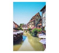 Puzzles 75x50cm/1000pcs pour Adolescents La Petite Venise Puzzle Jeux De Famille Décoration Intérieure Cadeaux Anti-Stress 75x50cm/1000pcs