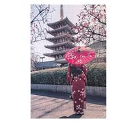 Puzzles 75x50cm/1000pcs pour Adolescents Lady in Red Puzzles À Monter Soi-même, Jouets De Course À La Main, Une Offre Idéale comme Cadeau pour Toute La Famille 75x50cm/1000pcs