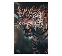 Puzzles 75x50cm/1000pcs pour Adolescents Leopard in The Wild Puzzles pour Adultes Jeu Manuel pour S'amuser en Famille Cadeaux Anti-Stress 75x50cm/1000pcs
