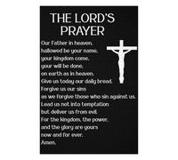 Puzzles 75x50cm/1000pcs pour Adolescents Lords Prayer Crucifixion Puzzle Adulte Jeu Manuel D'assemblage De Motifs pour Les Jeux 75x50cm/1000pcs