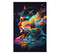 Puzzles 75x50cm/1000pcs pour Adolescents Painted Dreamscape Puzzles pour Adultes, Jeux De Détente, Défi Difficile, Cadeau d'anniversaire, Cadeaux, 75x50cm/1000pcs