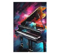 Puzzles 75x50cm/1000pcs pour Adolescents Piano Artwork Puzzles pour Adultes Jeux De Société pour S'amuser en Famille Un pour Les Jeux 75x50cm/1000pcs