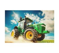Puzzles 75x50cm/1000pcs Pour Adolescents Powerful Farm Tractor in Action -10 Puzzles Pour Adultes Jeux Relaxants Qui Améliorent La Mémoire, Parfaits Comme Cadeaux Pour Toute La Famille 75x50cm/1000pcs