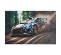 Puzzles 75x50cm/1000pcs pour Adolescents Rally Car in Action-7 Puzzle Adulte Jeu Manuel Décoration Parfaite Aide À Exercer Le Cerveau 75x50cm/1000pcs