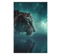 Puzzles 75x50cm/1000pcs pour Adolescents Tiger and Humming Bird Puzzle Jeux De Famille Décoration Intérieure Cadeaux Anti-Stress 75x50cm/1000pcs