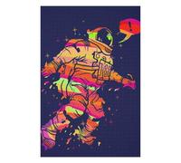 Puzzles 75x50cm/1000pcs pour Adolescents Vibrant Astronaut Artwork -8 Puzzles pour Adultes Jeu Manuel Améliore La Mémoire pour Les Joueurs 75x50cm/1000pcs