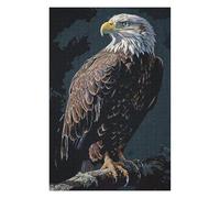 Puzzles 75x50cm/1000pcs pour Adolescents Vintage Eagle Puzzles pour Adultes Jeux De Famille Une Œuvre d'art À Offrir en Cadeau À Toute La Famille 75x50cm/1000pcs