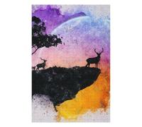 Puzzles 75x50cm/1000pcs pour Adolescents Whispering Winds A Serene Landscape Puzzles pour Adultes, Jeux De Détente, Défi Difficile, Cadeau d'anniversaire, Cadeaux, 75x50cm/1000pcs