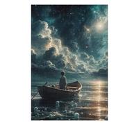 Puzzles 75x50cm/1000pcs pour Adultes Alone at Last Puzzle Anti-Stress, Jouet De Décoration Intérieure, Défi Éducatif 75x50cm/1000pcs