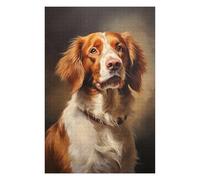 Puzzles 75x50cm/1000pcs pour Adultes Brittany Spaniel Puzzle pour Adultes, Jeu De Réflexion, Cadeau Amusant pour Toute La Famille Et Les Amis 75x50cm/1000pcs