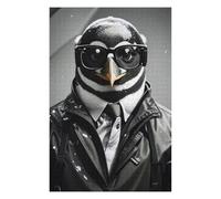 Puzzles 75x50cm/1000pcs pour Adultes Detective Penguin Bnw Puzzles À Monter Soi-même, Jouets, Modèles À Assembler, Cadeaux pour Les Amis Et La Famille 75x50cm/1000pcs