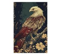 Puzzles 75x50cm/1000pcs pour Adultes Eagle Abstract Casse-têtes pour Adultes, Jeu De Réflexion Difficile, Cadeau d'anniversaire Unique 75x50cm/1000pcs