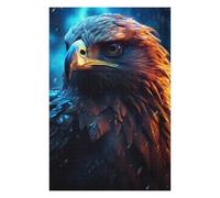 Puzzles 75x50cm/1000pcs pour Adultes Epic Rainy Hawk Casse-têtes pour Adultes, Jeu De Réflexion Difficile, Cadeau d'anniversaire Unique 75x50cm/1000pcs