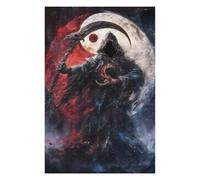 Puzzles 75x50cm/1000pcs pour Adultes Grim Reaper in Space Puzzle Anti-Stress, Jouet De Décoration Intérieure, Défi Éducatif 75x50cm/1000pcs