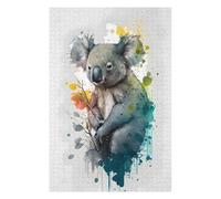 Puzzles 75x50cm/1000pcs pour Adultes Koalas Puzzles pour Adultes Jeux Relaxants Découpe De Précision Stimule Le Cerveau 75x50cm/1000pcs