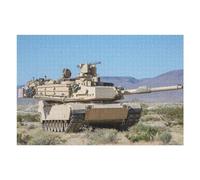 Puzzles 75x50cm/1000pcs pour Adultes M1A2 Abrams Puzzles pour Adultes Jeu Manuel Difficile Difficile Cadeaux pour Les Amis Et La Famille 75x50cm/1000pcs