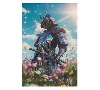Puzzles 75x50cm/1000pcs pour Adultes Samurai Warrior Puzzles pour Adultes Jeu Manuel Difficile Difficile Cadeaux pour Les Amis Et La Famille 75x50cm/1000pcs