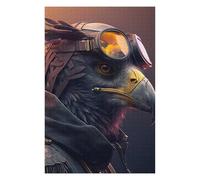 Puzzles 75x50cm/1000pcs pour Adultes Steampunk Eagle Portrait-1 Puzzle pour Adultes, Jeu De Réflexion, Cadeau Amusant pour Toute La Famille Et Les Amis 75x50cm/1000pcs