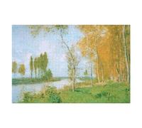 Puzzles 75x50cm/1000pcs pour Adultes The Spring in Argentuil Puzzles pour Adultes Jeu Manuel Difficile Difficile Cadeaux pour Les Amis Et La Famille 75x50cm/1000pcs