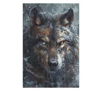 Puzzles 75x50cm/1000pcs pour Adultes Wolf Fantasy Abstract Art Puzzles À Monter Soi-même, Jouets, Modèles À Assembler, Cadeaux pour Les Amis Et La Famille 75x50cm/1000pcs