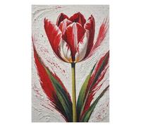 Puzzles 75x50cm/1000pcs Rembrandt Tulip Painting Casse-tête pour Adultes, Jeu De Réflexion, pour S'amuser en Famille, Cadeaux d'anniversaire Et De Noël Uniques 75x50cm/1000pcs