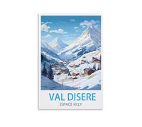Puzzles à 2000 pièces Val D' Isere Espace Killys Jouets de Jeu Difficiles, énigme Impossible, Casse-tête décorative familiale 70x100cm