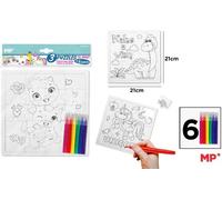 Puzzles à colorier au feutre