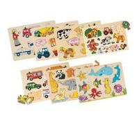 Puzzles à encastrer - Animaux divers - GOKI - 57632 G