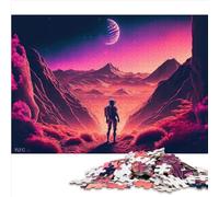 Puzzles À la Recherche de la Vie dans l'espace 1000 pièces Puzzle Cadeaux Planche recyclée de qualité supérieure pour Adultes Puzzle 1000 pièces Puzzle Familial ou Enfants (26x38 cm)