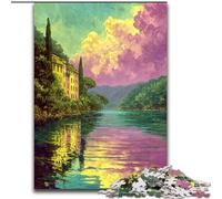 Puzzles à Peindre pour Adolescents 1000 pièces, adaptés aux 14 Ans et Plus. Un Plaisir en Famille. Idéal comme Cadeau pour Toute la Famille (50x75cm).