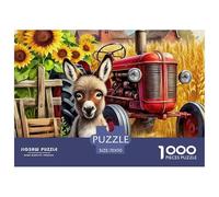 Puzzles Adulte ânePuzzles 1000 Pièces Jeu Éducatif Qualité Supérieure 1000 Pièces Animal Theme Puzzles Cadeaux pour Les Mères pour Adultes Et Enfants À Partir De 12 Ans 70x50cm/1000pcs