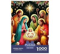 Puzzles Adulte JésusPuzzles 1000 Pièces Jeu Éducatif Qualité Supérieure 1000 Pièces SauveurPuzzles Cadeaux pour Hommes pour Adultes Enfants 70x50cm/1000pcs