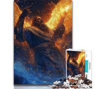 Puzzles Adultes 1000 Fantasy Angel Knight 1000 pièces pour Adultes, Un défi Difficile à Offrir à Toute la Famille (Taille 75x50cm)