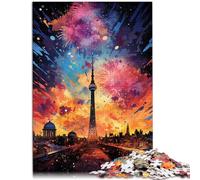 Puzzles Adultes 1000 pièces Architecture Difficile et défi 26x38cm à Offrir en Cadeau à Toute la Famille pour Les Adolescents de 14 Ans et Plus