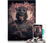 Puzzles Adultes 1000 pièces Art Ninja Japonais Difficile et défi 26x38cm Anniversaire Unique et Cadeaux pour Adolescents de 14 Ans et Plus