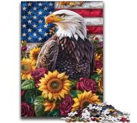 Puzzles Adultes 1000 pièces Fantasy Eagle pour et à partir de 14 Ans Jouets de Jeu Car C'est idéal comme Cadeau pour Toute la Famille 26x38cm