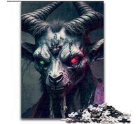 Puzzles Adultes 1000 pièces : Les Yeux du Diable, Jeu d'activités familiales pour Adolescents, Casse-tête Stimulant (Taille 26x38cm)