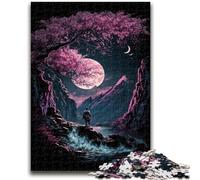 Puzzles Adultes 1000 pièces Mont Fuji Japon pour et à partir de 14 Ans Jouets de Jeu Car C'est Un pour Toute la Famille 50x75cm