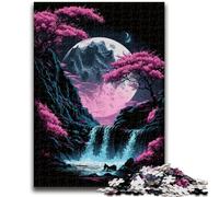 Puzzles Adultes 1000 pièces Mont Fuji Japon pour et à partir de 14 Ans Jouets de Jeu Car C'est Un pour Toute la Famille 26x38cm
