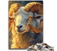Puzzles Adultes 1000 pièces Moutons de la Galaxie pour Les 14 Ans et Plus Cadeaux intéressants pour la réduction du Stress pour Les Amis et la Famille 26x38cm