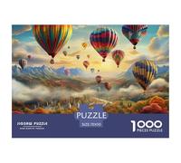 Puzzles Adultes 1000 Pièces Puzzle Ballon à air chaudPuzzles Papier DIY Divertissement Parfait pour Les Soirées De Jeu Dreamy Pays des merveillesPour Adultes Enfants 70x50cm/1000pcs